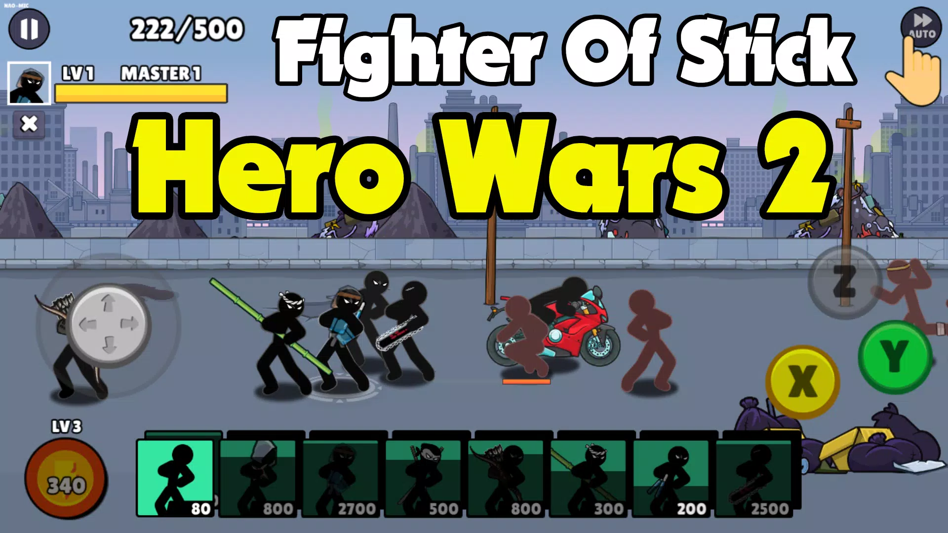 Hero Wars 2 Fighter Of Stick應用截圖第3張