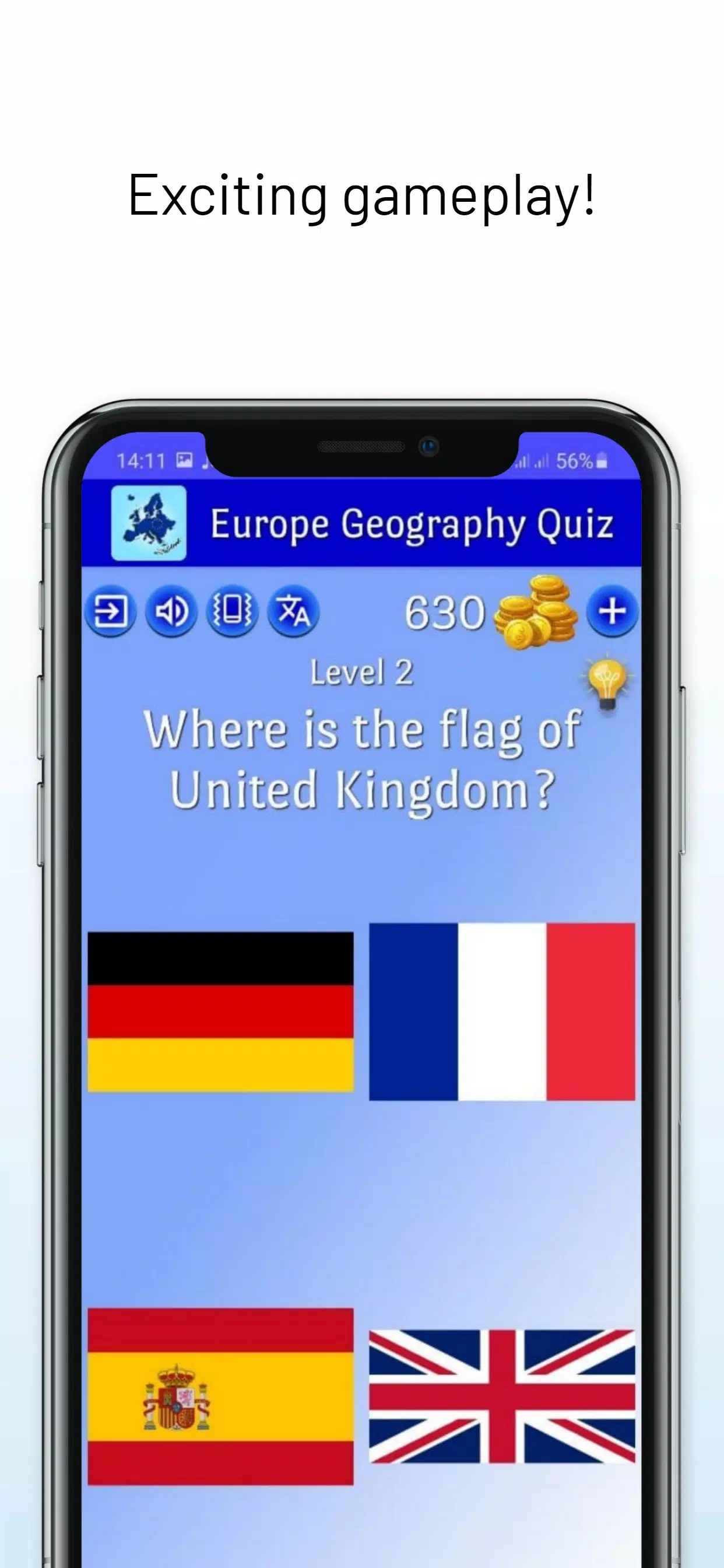 Europe Geography Quiz スクリーンショット 3