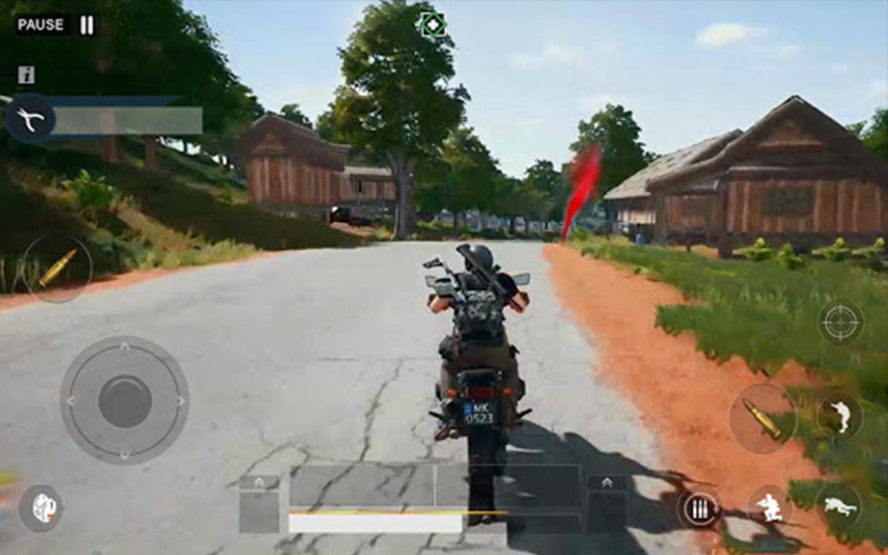 Firing Free Fire Squad Survival Battlegrounds Скриншот 3