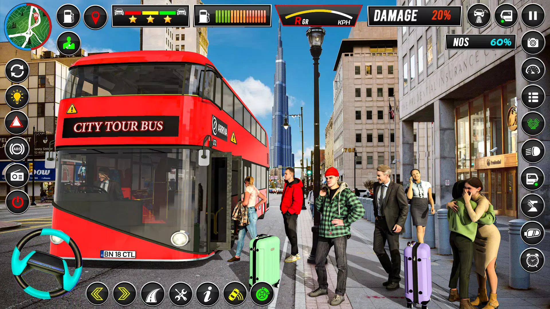 Real Bus Simulator Coach Bus Screenshot 2