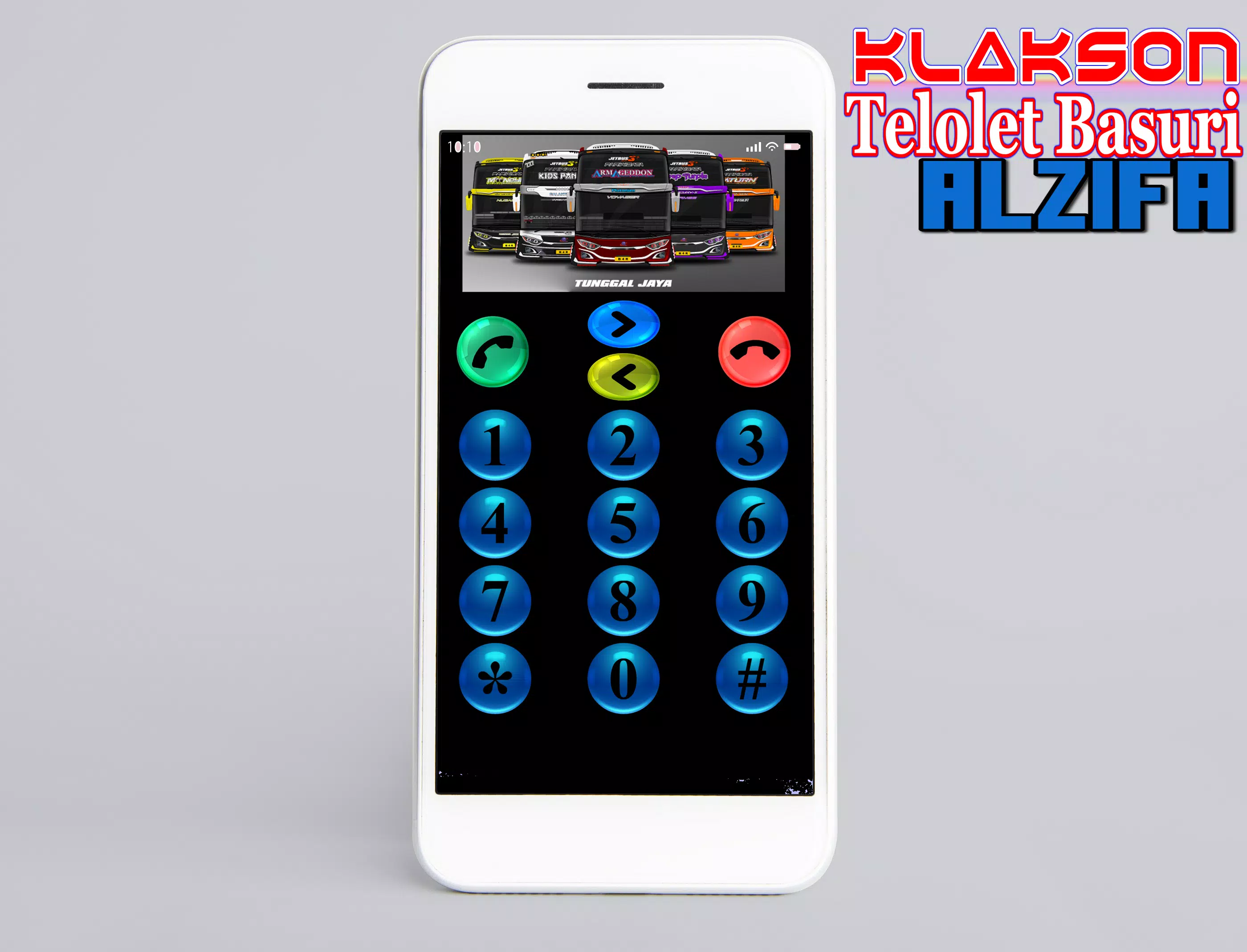 Klakson Telolet Basuri Alzifa Capture d'écran 2
