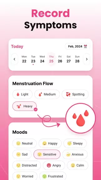 Schermata Period Tracker Ovulation Cycle 3