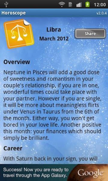 Daily Horoscope & Astrology Captura de tela 4