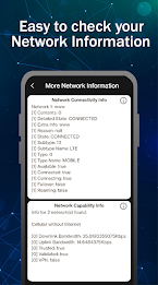 5G 4G LTE WIFI & Network Tools Tangkapan skrin 1