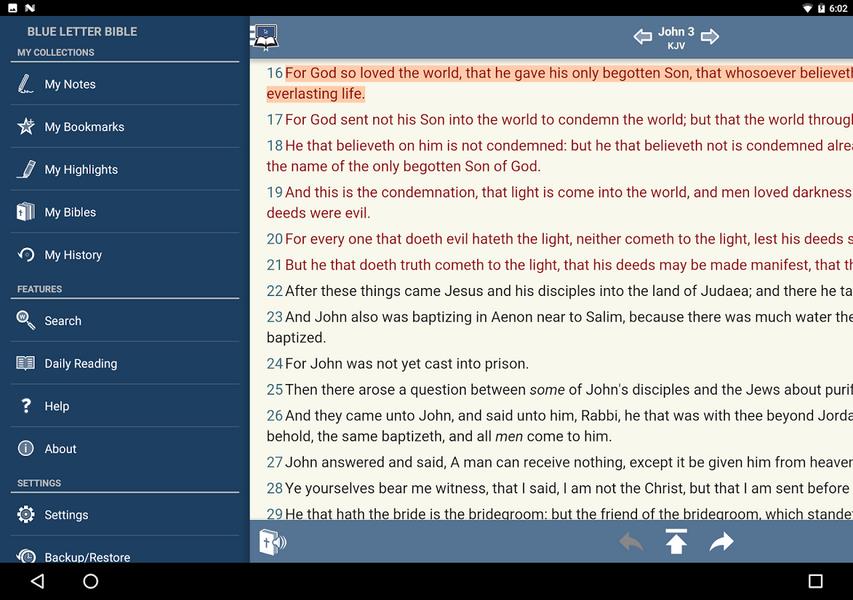 Schermata Blue Letter Bible 4