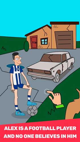 Alex - Idle Football Star Screenshot 1