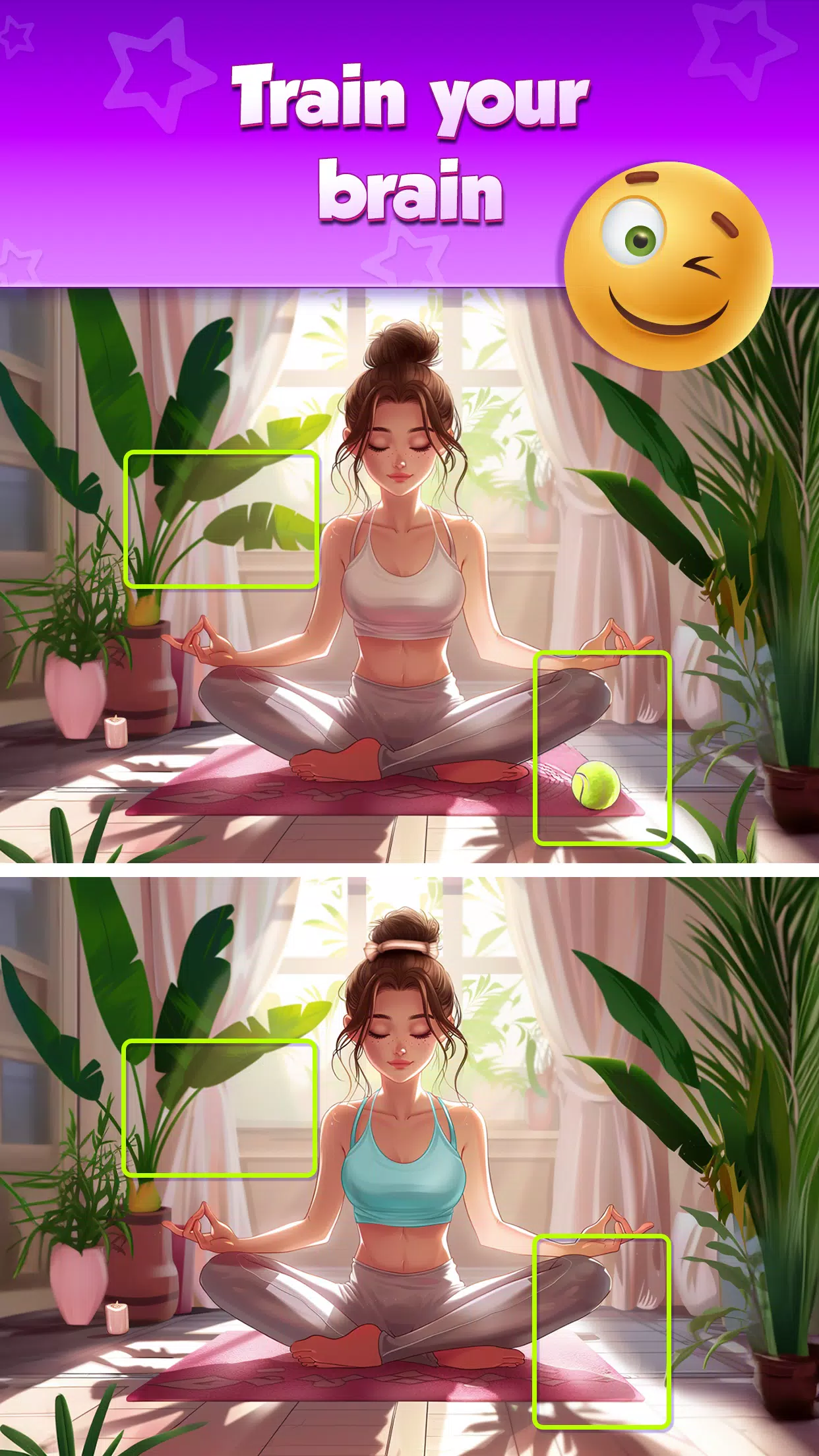 Find 5 Differences Train Brain Captura de pantalla 2
