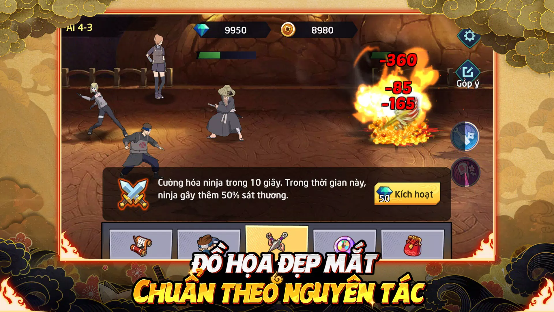 Huyền Thoại Nhẫn Giả Captura de pantalla 1