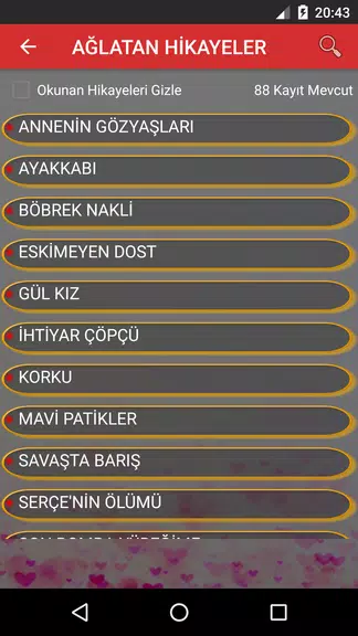 Ağlatan Hikayeler Скриншот 3