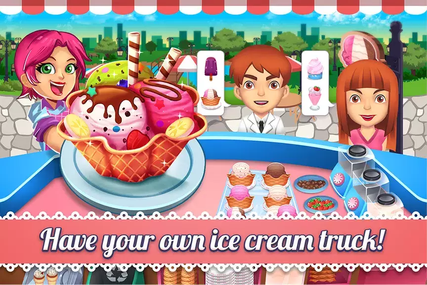My Ice Cream Shop: Time Manage Capture d'écran 1