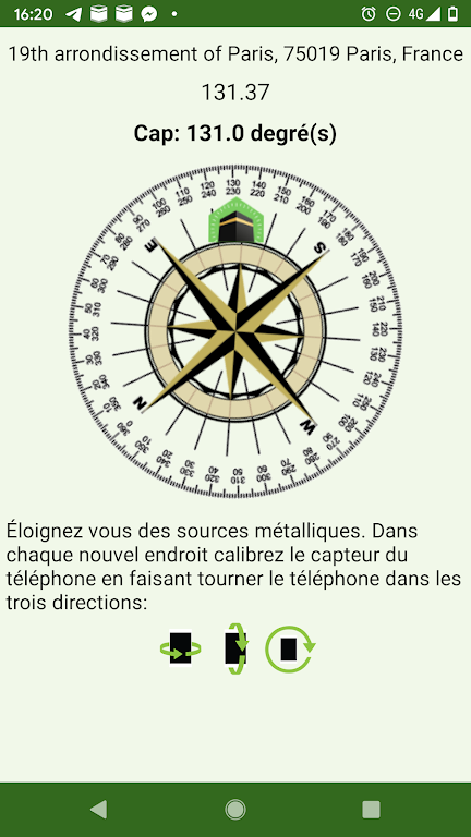 Islam.ms Gebetszeiten Qibla Screenshot 3