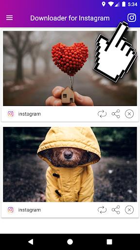 Downloader for IG ဖန်သားပြင်ဓာတ်ပုံ 2