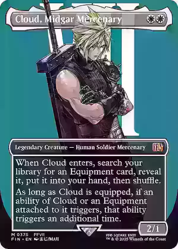 Nube, Midgar Mercenary (sin fronteras - Flonor de marejadas)
