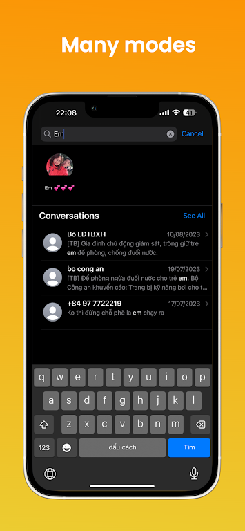 Messages iOS 17 Captura de pantalla 2