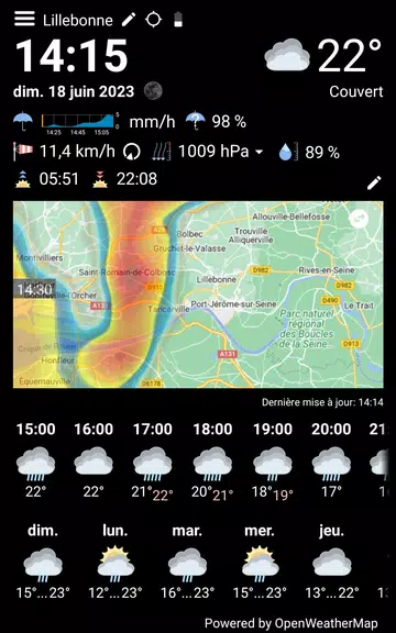 Schermata WhatWeather - Weather Station 2