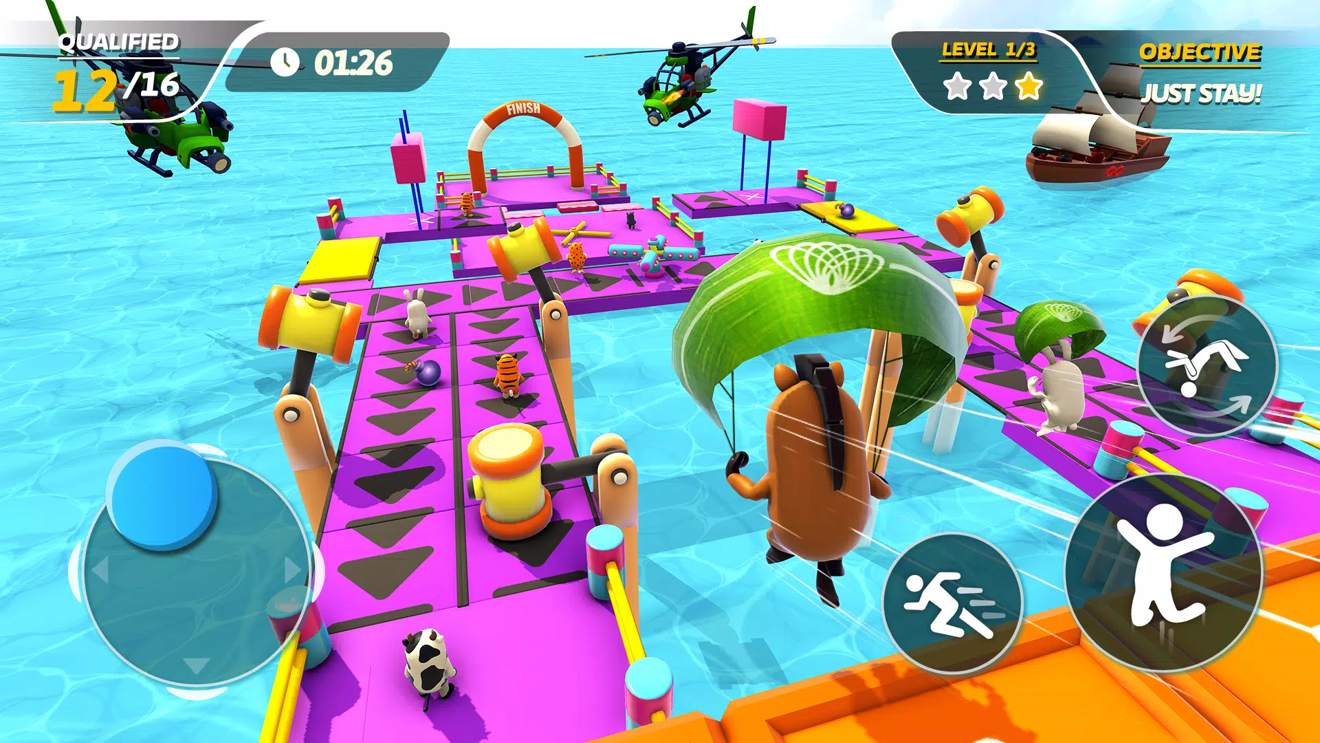Animal.io - Run Fun Game Captura de pantalla 3