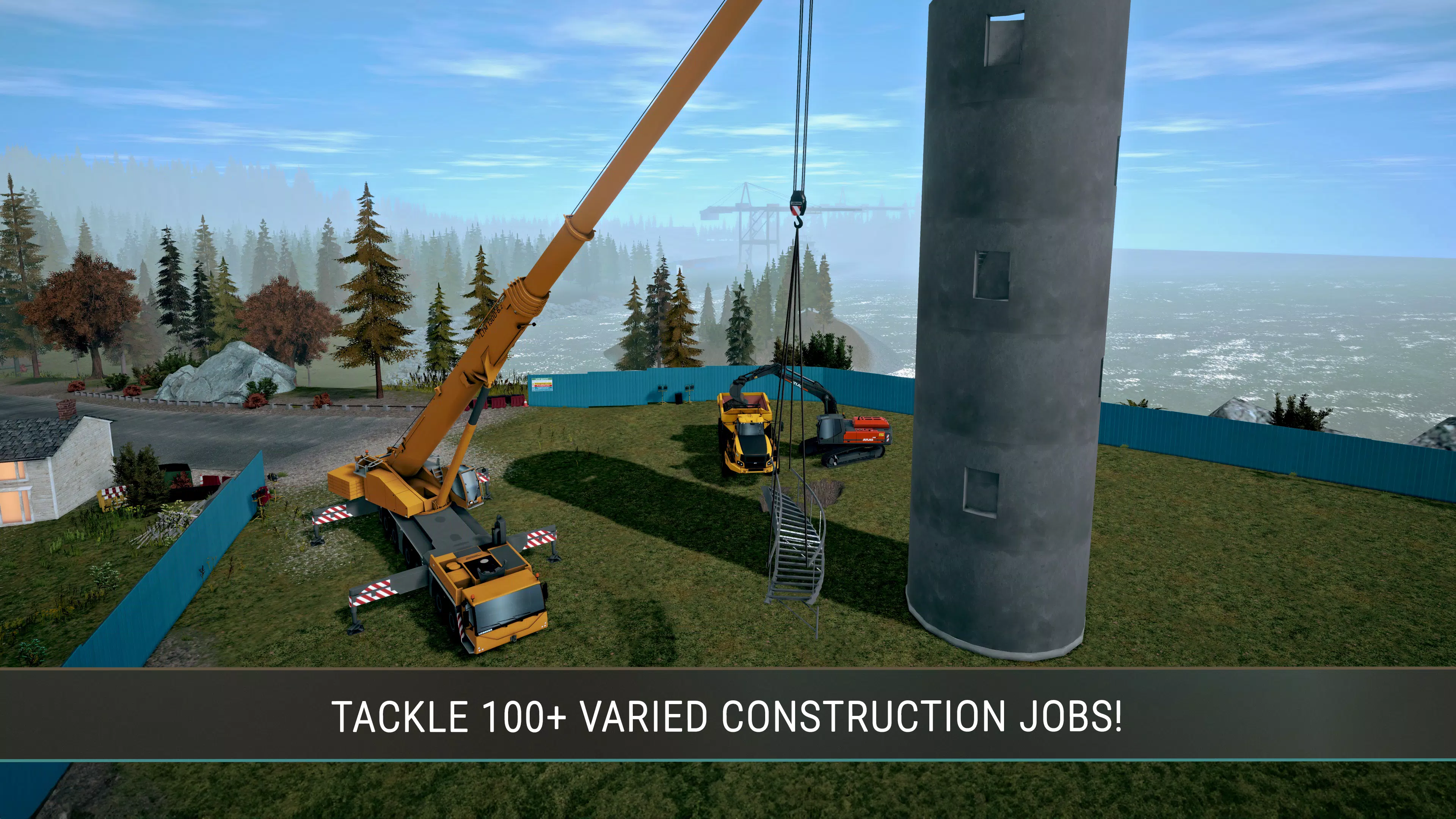 Construction Simulator 4 Lite Captura de tela 3