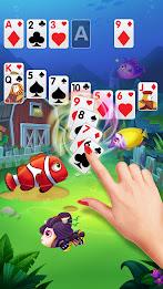 Solitaire Fish Klondike Card Zrzut ekranu 3