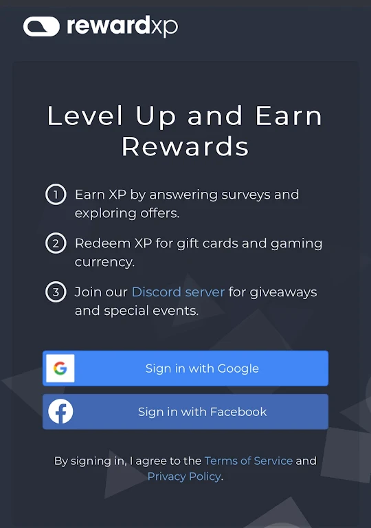 Reward XP Tangkapan skrin 1