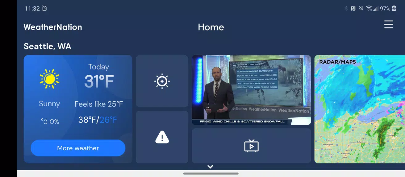 WeatherNation Tangkapan skrin 1