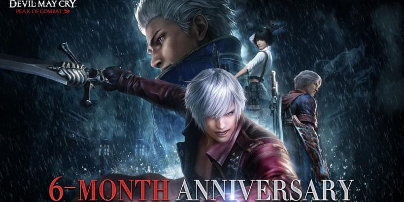 Devil May Cry: Peak of Combat celebra l'anniversario di sei mesi