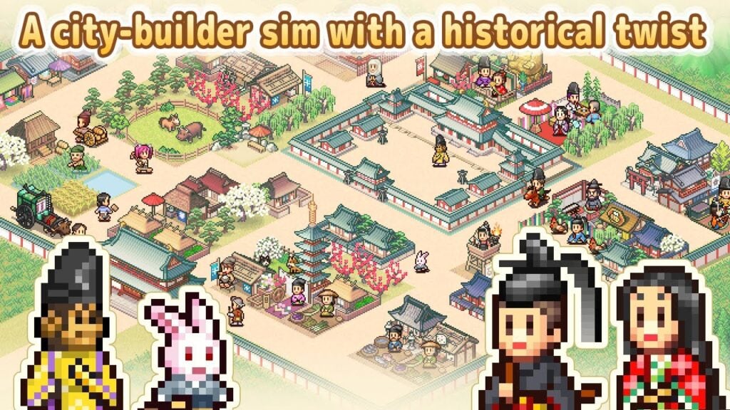 Kairosoft的Heian City故事：回到时光之旅