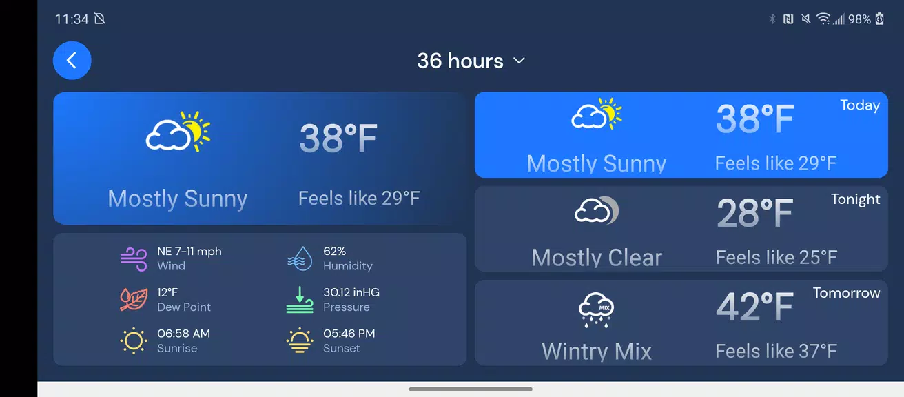 WeatherNation Tangkapan skrin 3