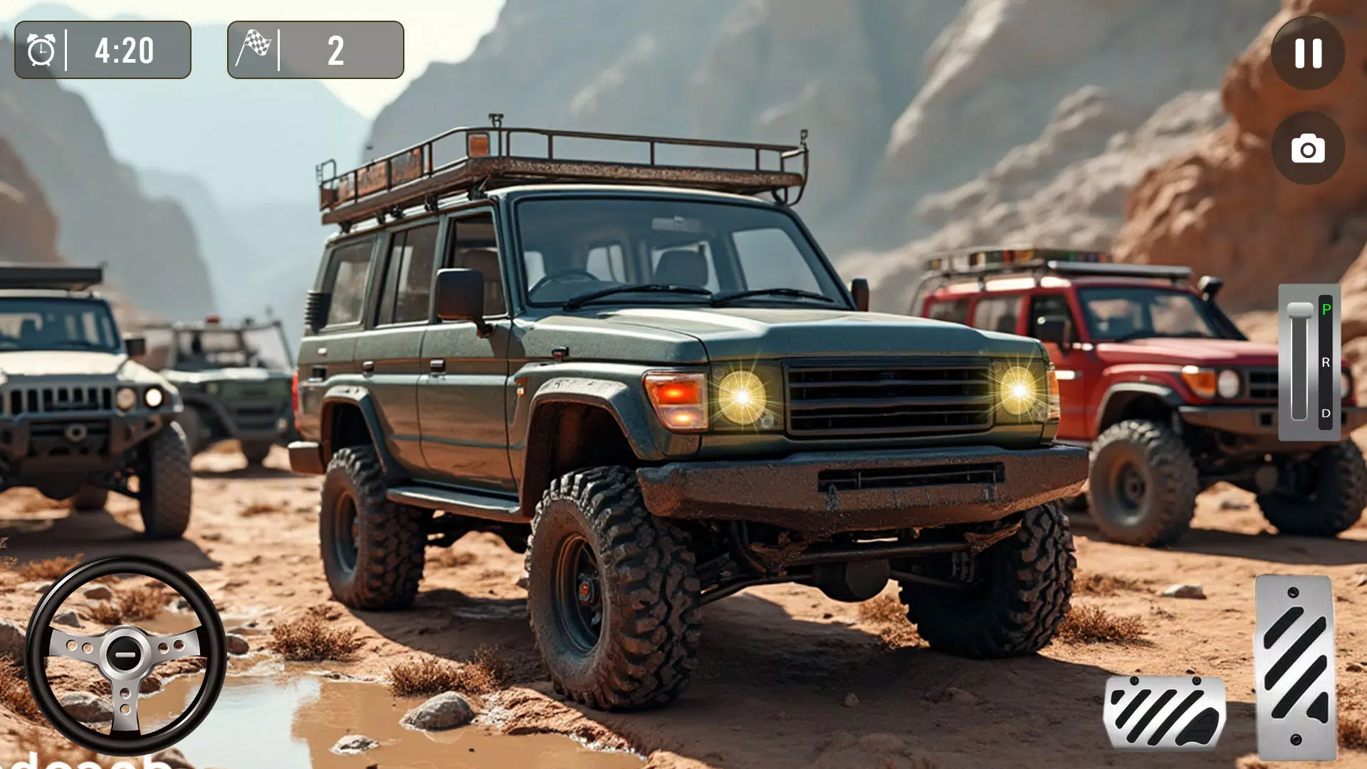 Toyota Land Cruiser Prado Game 스크린샷 2