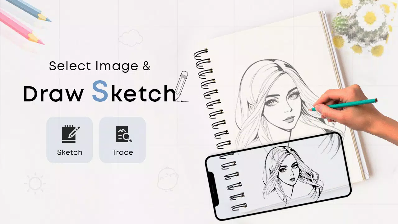 Draw Sketch & Trace スクリーンショット 2