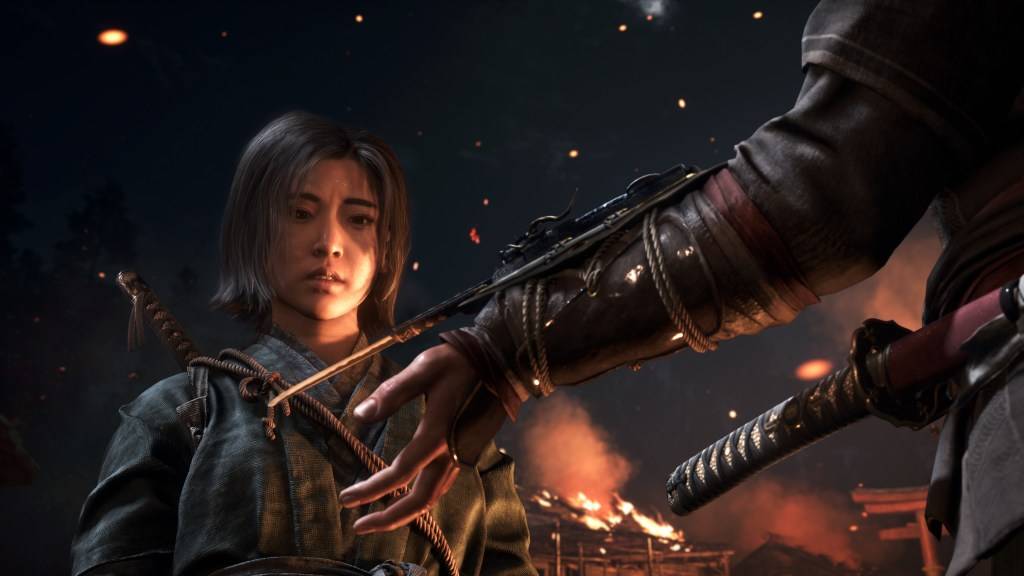 Naoe在刺客信条阴影中收到她隐藏的刀片，图像通过Ubisoft