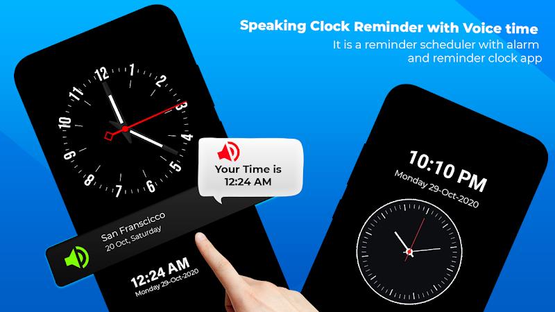 Speaking Clock - Talking Clock スクリーンショット 4