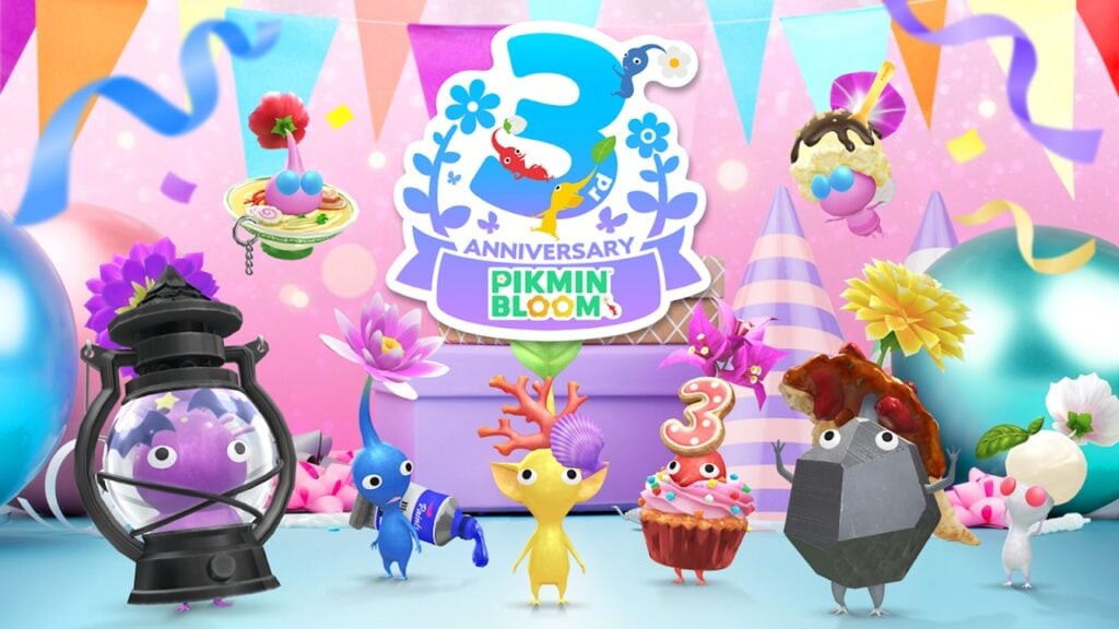 收集纸杯蛋糕，然后散步庆祝Pikmin Bloom三周年纪念日！