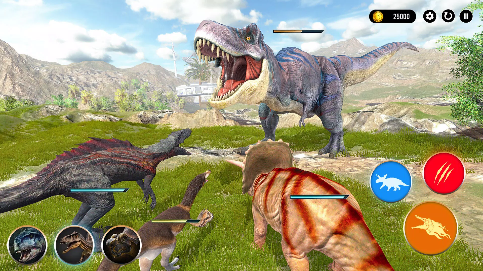 Real Dinosaur Simulator Games Capture d'écran 1