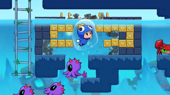 Super Meno - Jungle Platform Tangkapan skrin 1