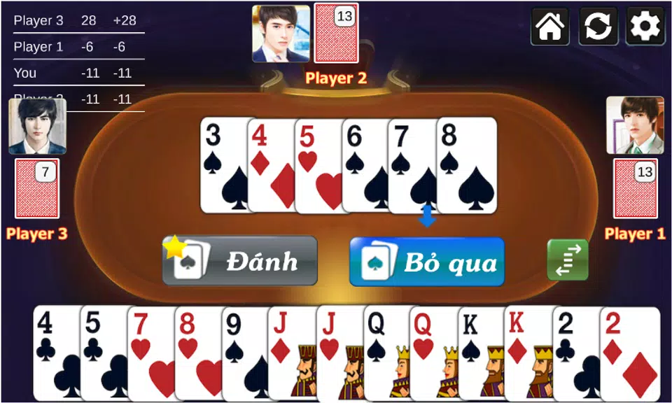 Tien Len Mien Nam TM Capture d'écran 3
