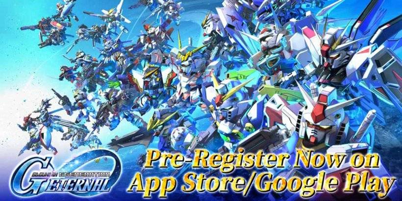 Jetzt vorregistrieren für SD Gundam G Generation Eternal