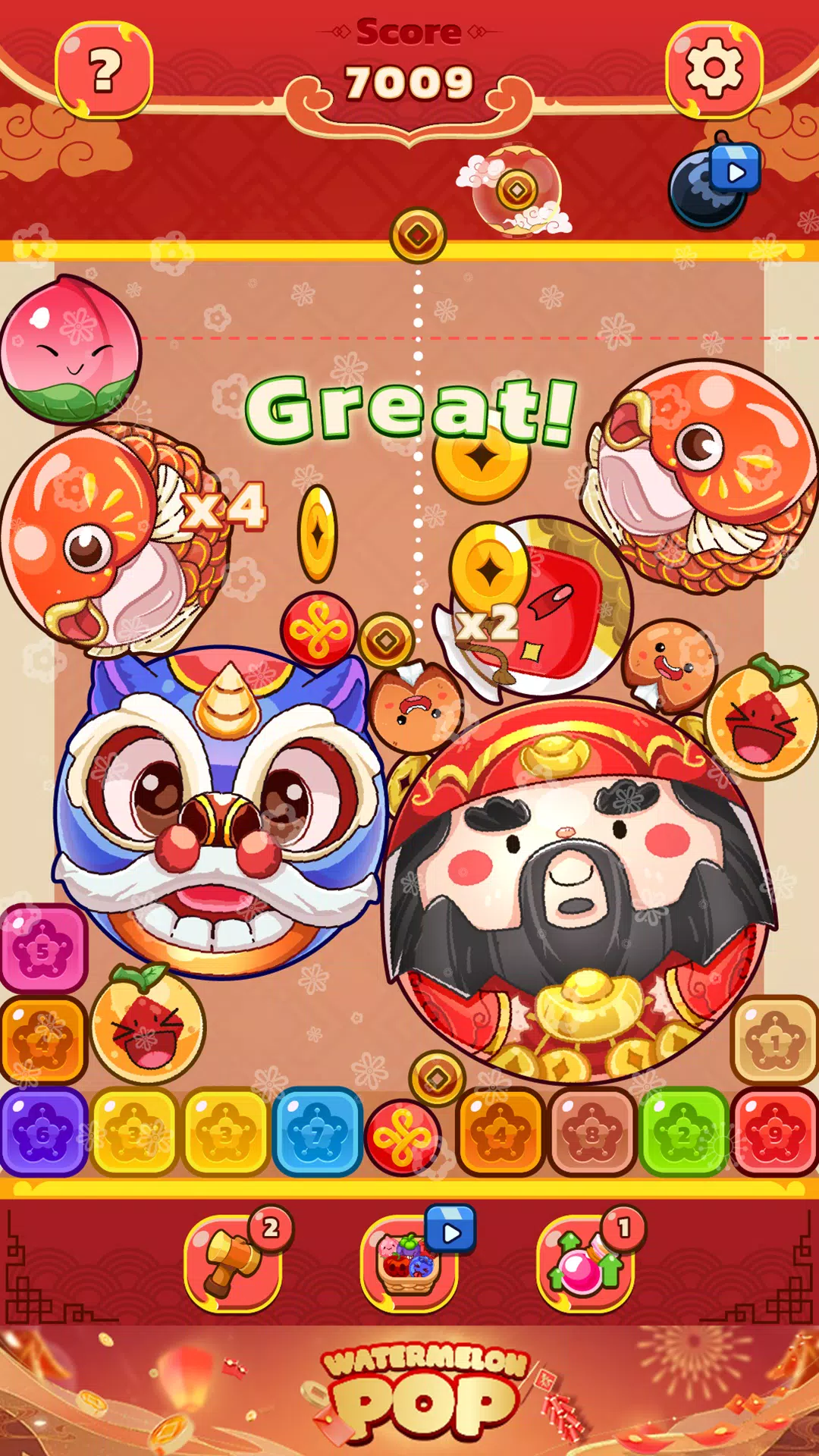 Melon Maker Land: Fruit Merge Tangkapan skrin 2