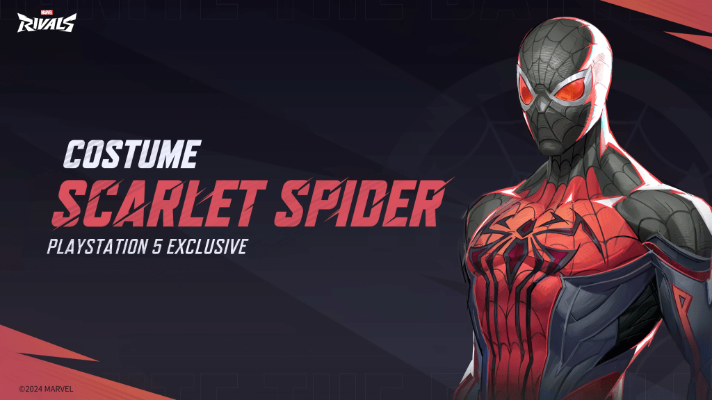 Spider-Man di kulit labah-labah merahnya