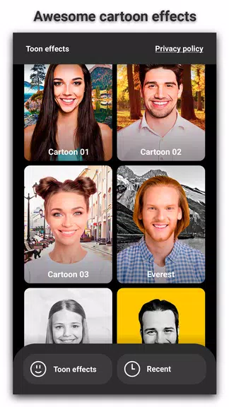 Toon: Cartoon Photo Editor Скриншот 2