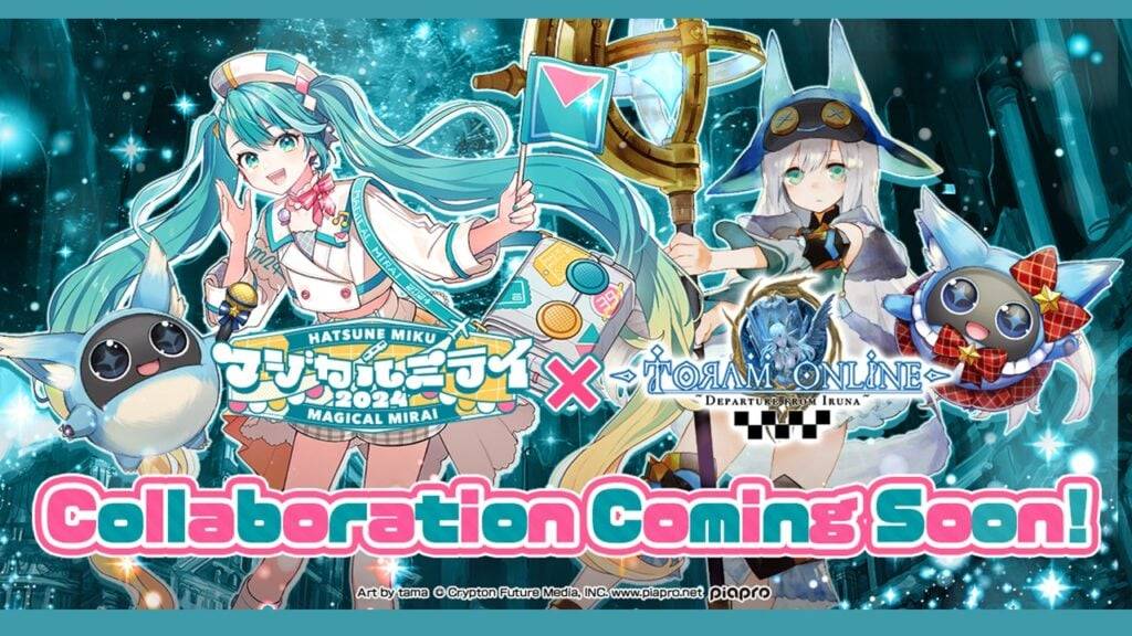 Toram在线合作伙伴与Hatsune Miku for Magical Mirai 2024