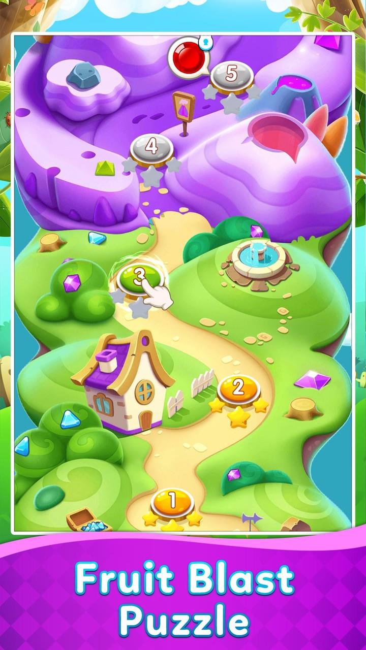 Fruit Blast Puzzle स्क्रीनशॉट 3