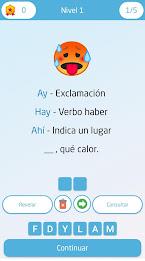 Ortografía y gramática Español應用截圖第2張