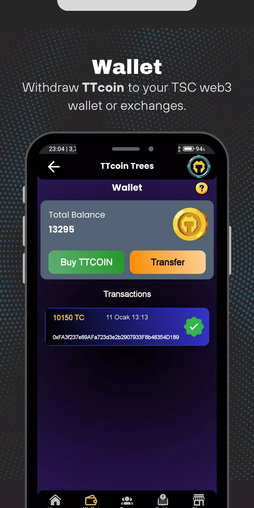 TTcoin Trees 스크린샷 4