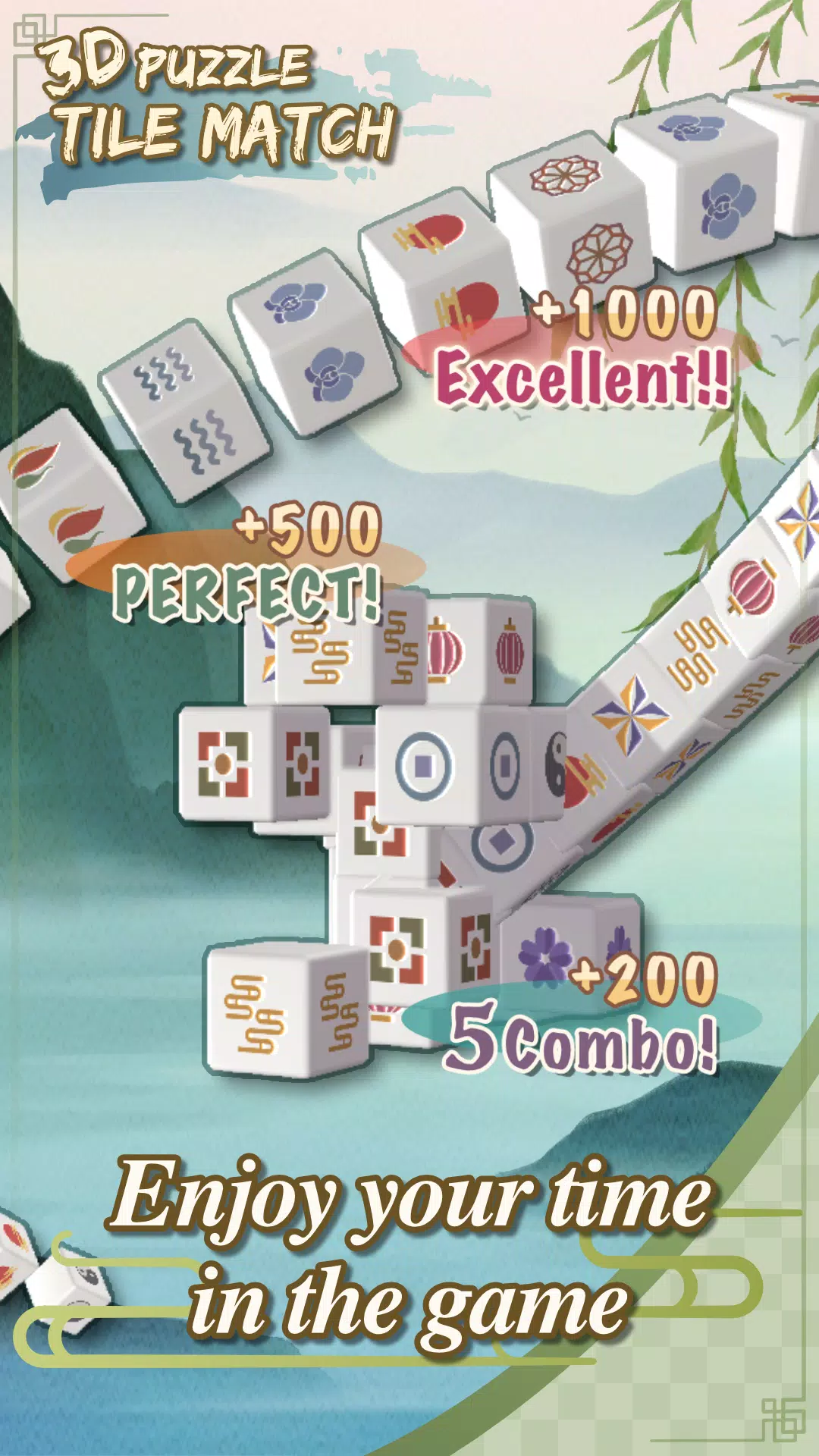 3D Tile Match Puzzle Captura de tela 4