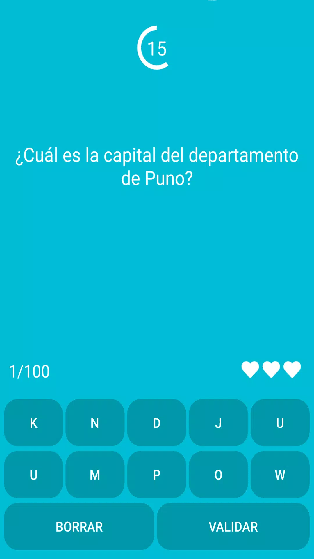 Test: ¿Cuánto sabes de Perú? 스크린샷 3