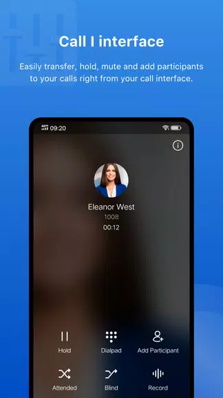 Yeastar Linkus Mobile Client Captura de pantalla 1