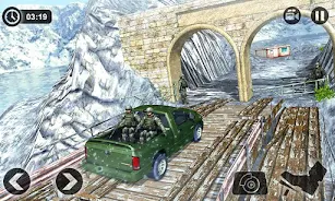 Offroad Army Cargo Driving Zrzut ekranu 2