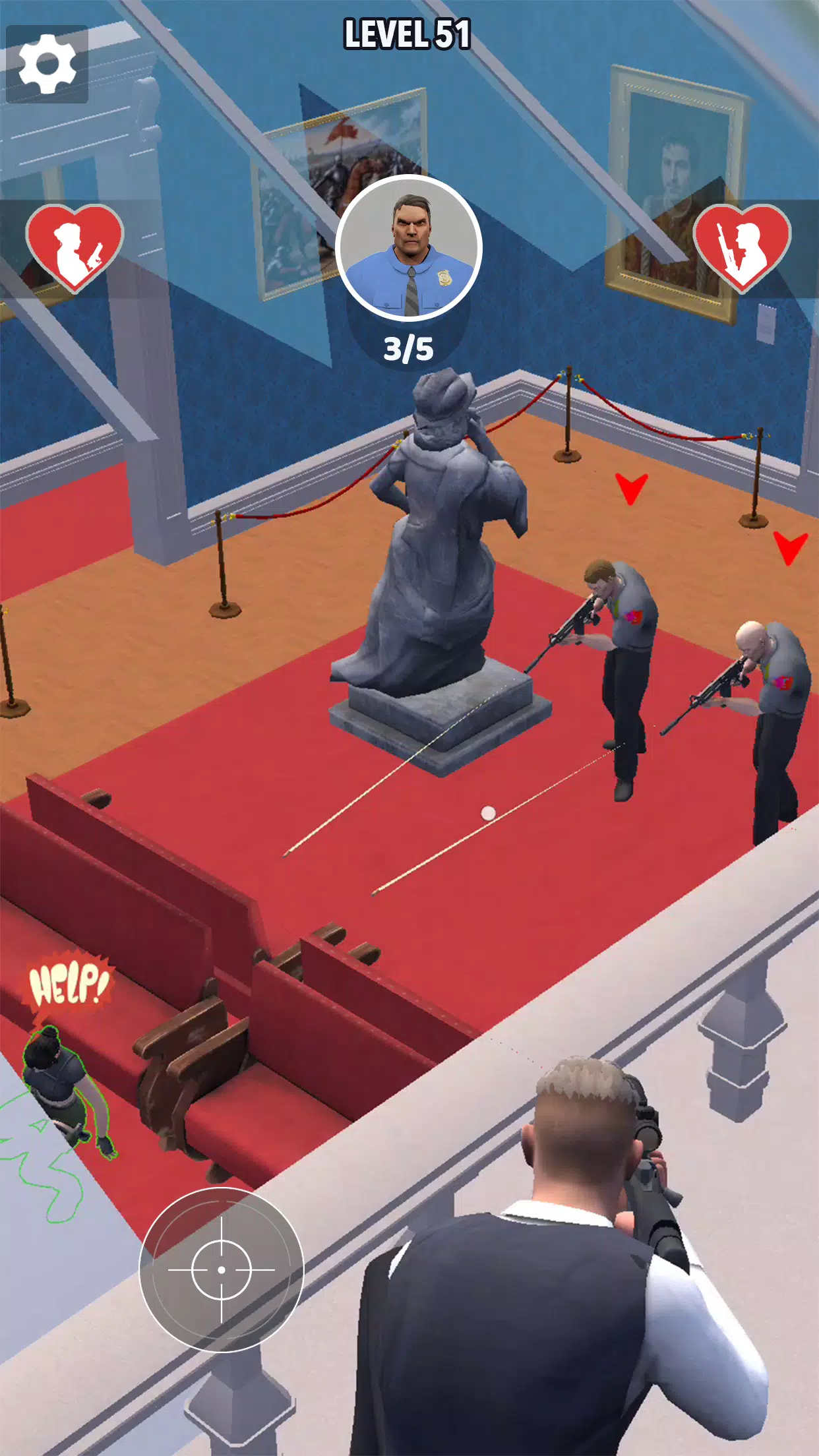 Mr and Mrs Shooter: City Hunt Ảnh chụp màn hình 2