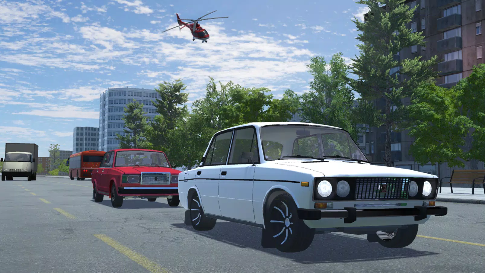 Russian Car Lada 3D Capture d'écran 3