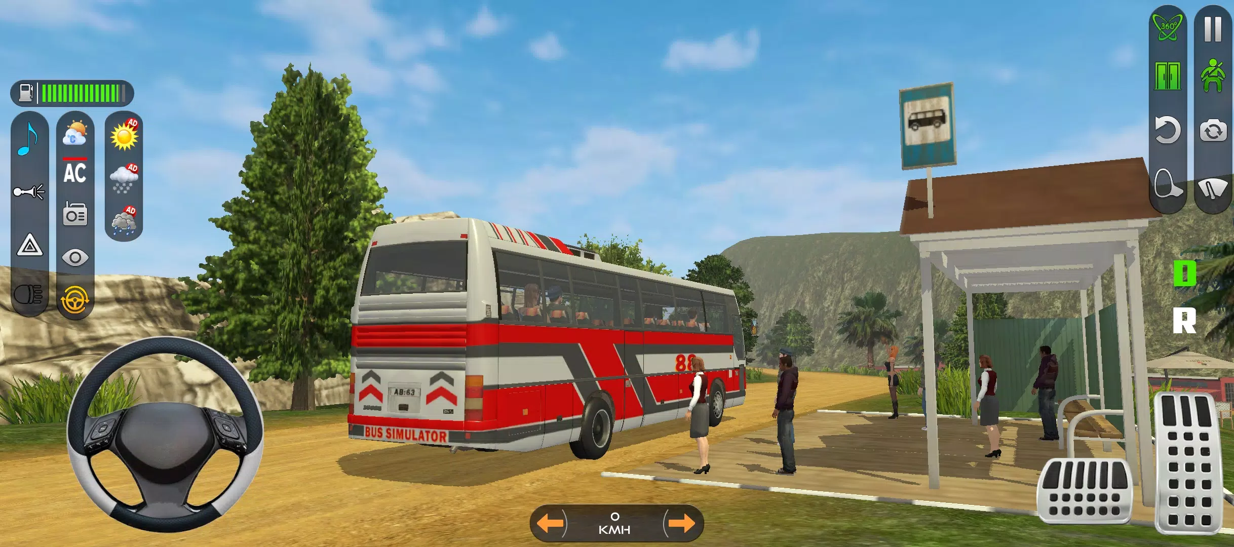 Offroad Bus: Coach Bus Driving Скриншот 4